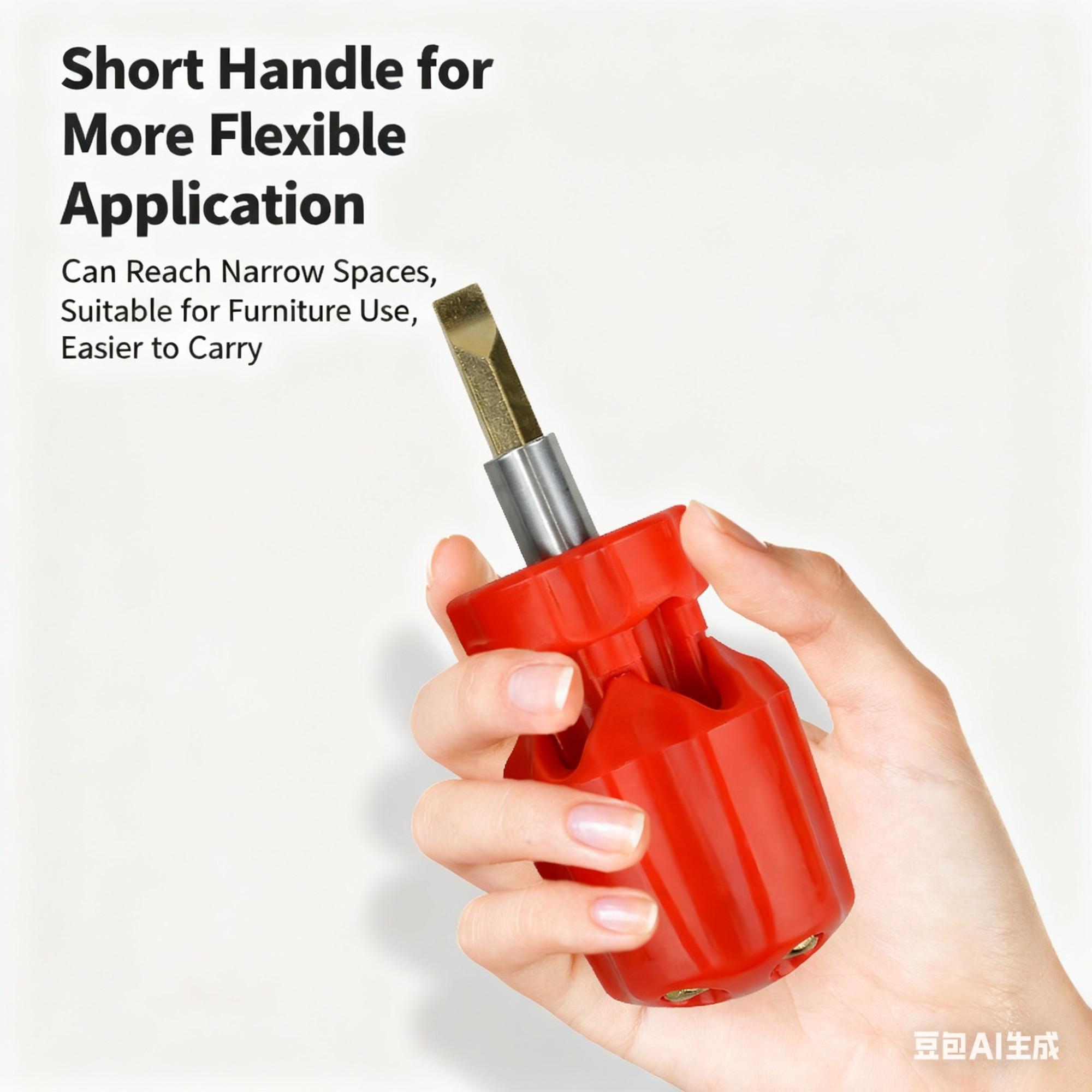 Multifunctional Six-In-One Screwdriver Manual Tool, Home Repair Screwdriver Set, Cross Star Phillips Screwdrivers, Essential Hand Tools