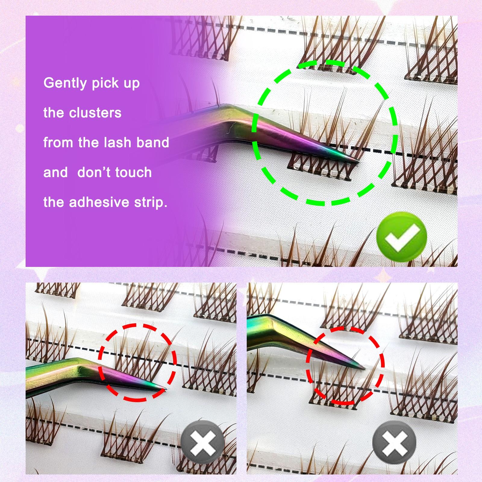 60 Pairs False Eyelashes, Makeup, Mixed Lengths 7-12mm, Self-Adhesive, Natural Look, Volume & Curl, Travel-Friendly, Cosplay Anime Lashes