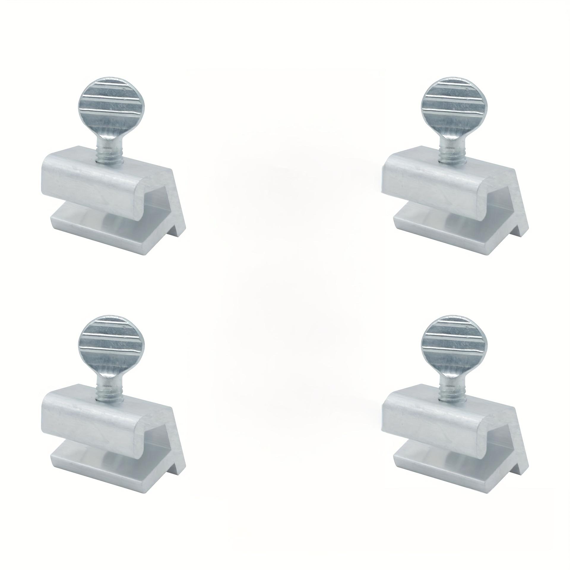 2/4pcs Window Locks With Round Handle, Free Punching Door And Window Locks, Sliding Door Locks, Protective Safety And Anti-theft Limits