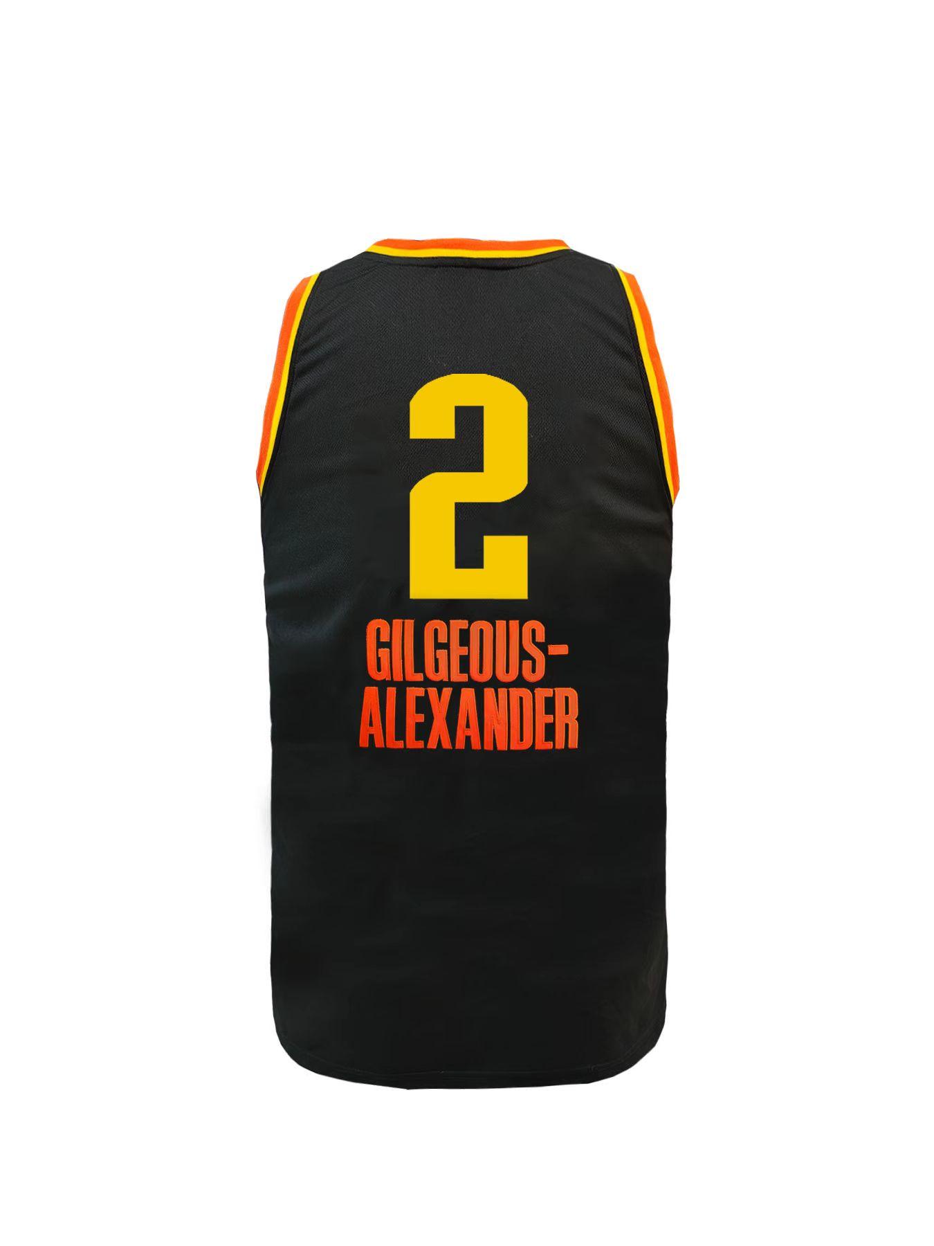 Men's Oklahoma #2 Basketball Jersey, Vintage Basketball Jersey, Lettering Embroidered V Neck Basketball Jersey, Breathable Comfortable Basketball Clothing for Outdoor Training