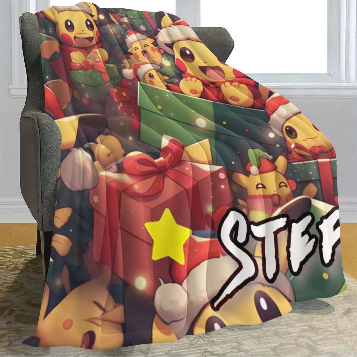 Soft Comfortable Printed Blanket, Office Nap Air Conditioning Blanket, Sofa Blanket, Autumn Winter Car Blanket, Hotel Couch Bed Camping Multi-Purpose Blanket