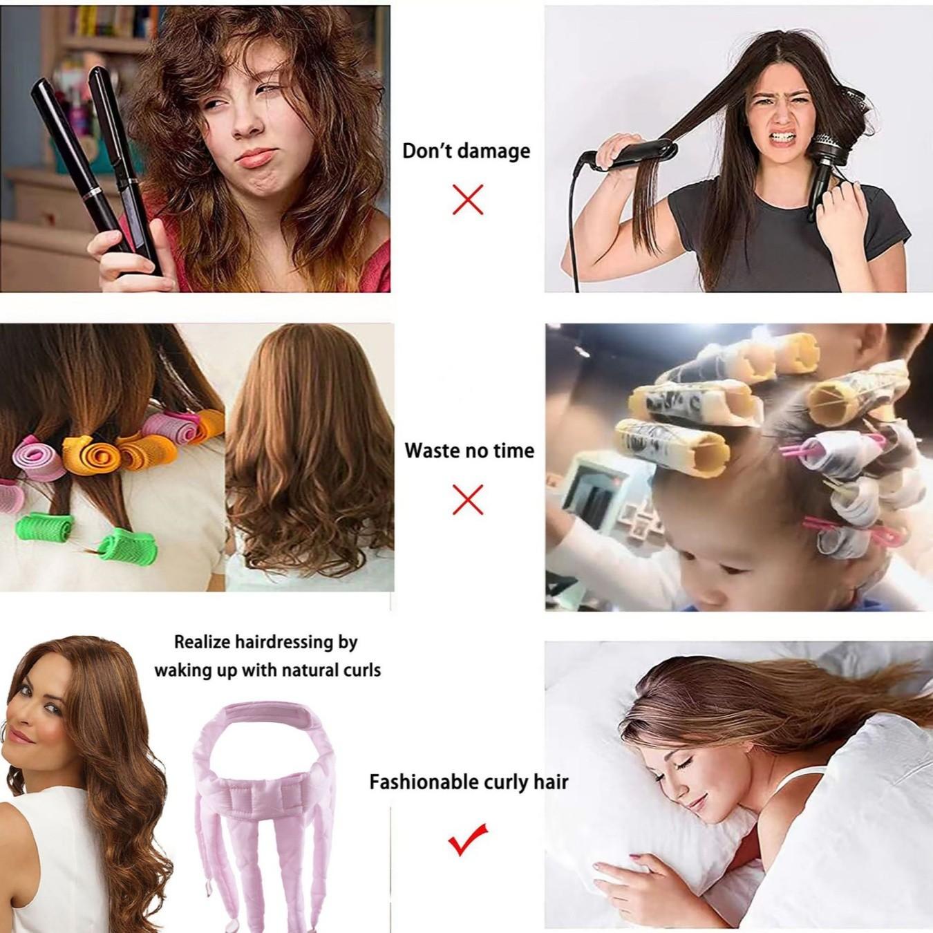 1 piece Octopus No Heat Curling Iron, Sleep-Free Thermal Curling Iron, Travel Portable Curling Iron, Big Wave Curling Iron