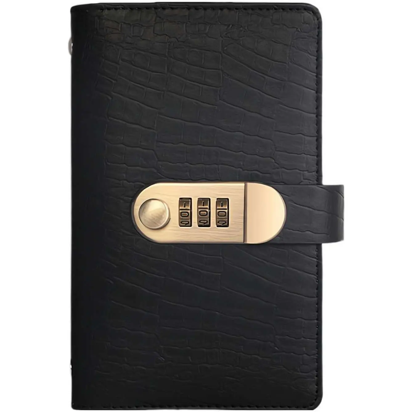 7x4.2 in Lockable 100-Envelope Money Saving Binder, Compact Resettable Code Budget Planner Notebook, Cash Envelope System Budget Track Tool for Home Budgeting (Home Supplies Piggy Bank)
