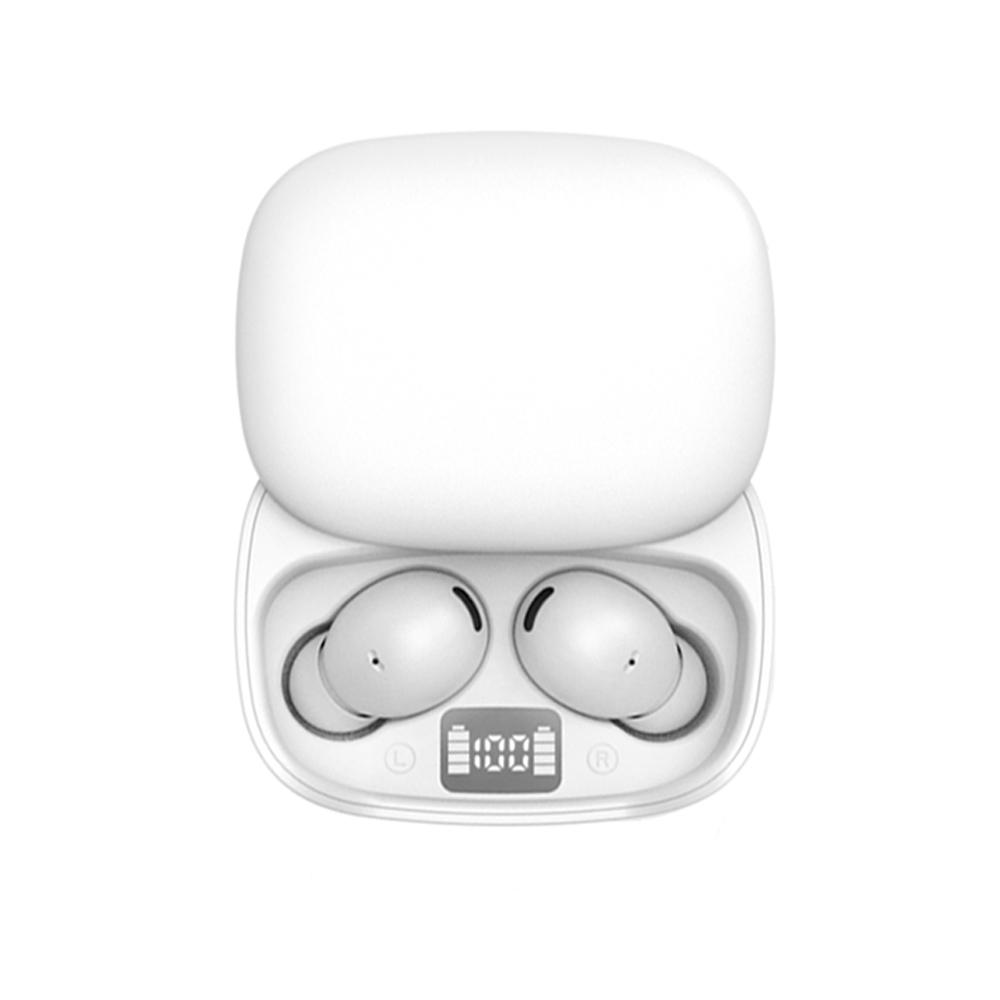 Wireless Earphone, In-ear Design Earphone with Charging Case, Noise Cancelling Headphone for Gaming, Sports, Office, Home, Audio, Earbuds Wireless, TWS Earbuds, Sliding cover charging case with LED battery level indication Headset