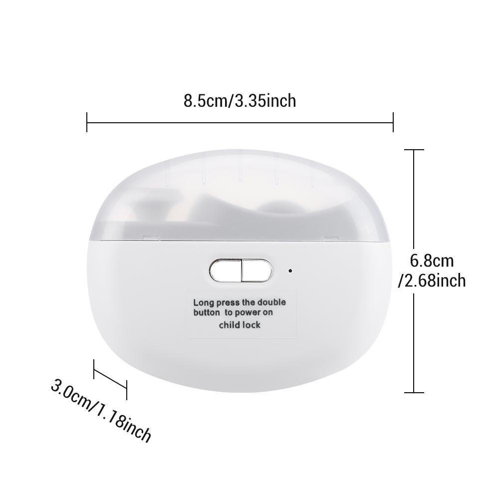 Electric Nail Clipper | Smart Electric Nail Clipper With Anti-Pinch, Nail Polishing, Illumination, And Grinding Functions. Suitable For All Ages. Portable And Long Battery Life. High-end Packaging, Ideal As A Gift. Halloween