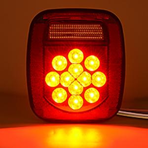 Nilight 2PCS 39 LED Universal Stop Turn Tail Light for Truck Trailer Boat Jeep, 12V Stud Mounted Red/White Lamp nilight truck light bar dealsforyoudays Nilight 2PCS 39 LED Universal Stop Turn Tail Light for Truck Trailer Boat Jeep, 12V Stud Mounted Red/White Lamp nilight truck light bar dealsforyoudays