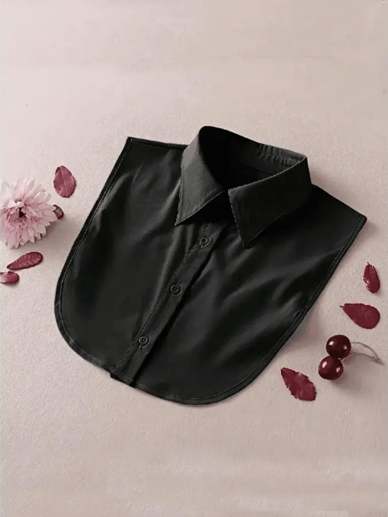 Women's Fashion Detachable Pointed Collar, Versatile Decorative Collar with Polyester Fabric