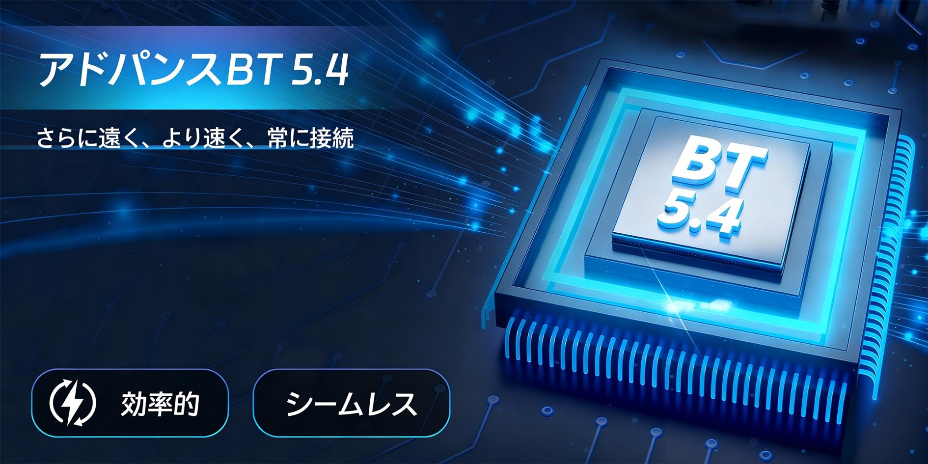 Bluetooth 5.4 Adapter USB 3.0 Mini Dongle for Desktop Laptop 20M/65FT Extended Range Bluetooth Receiver with Fast Speed Low Latency Seamless Connection Works with Windows 7/8.1/10/11 Connects Keyboard Mouse Headphone Speaker Tablet TV Ideal for Home Gamin