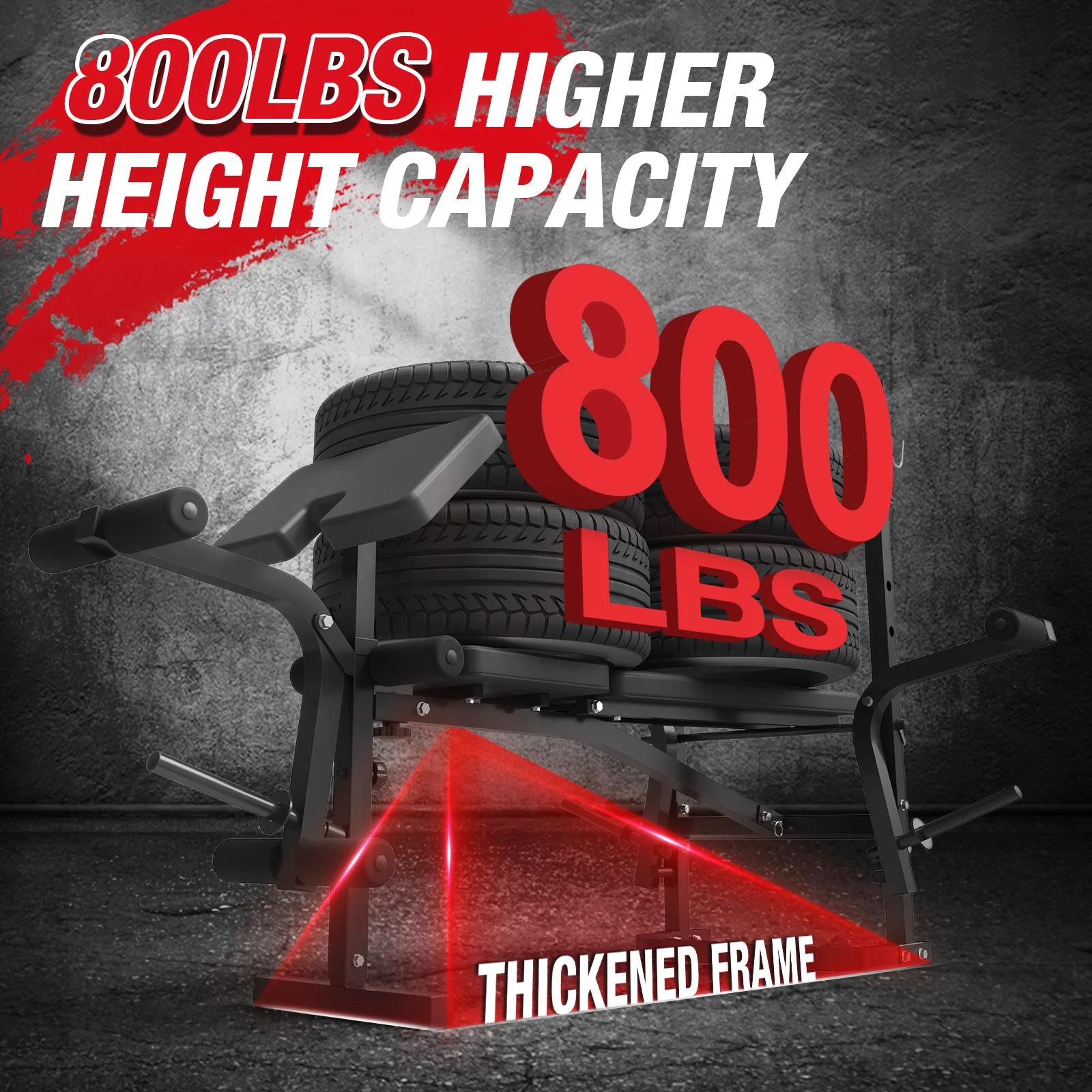 8 in 1 Olympic Weight Bench Set with Leg Extension and Leg Curl, Multi-Function Bench Press Set with Preacher Curl Pad and Chest Fly, Full-Body Strength Training Equipment Workout Station Workout Machine 8 in 1 Olympic Weight Bench Set with Leg Extension and Leg Curl, Multi-Function Bench Press Set with Preacher Curl Pad and Chest Fly, Full-Body Strength Training Equipment Workout Station Workout Machine