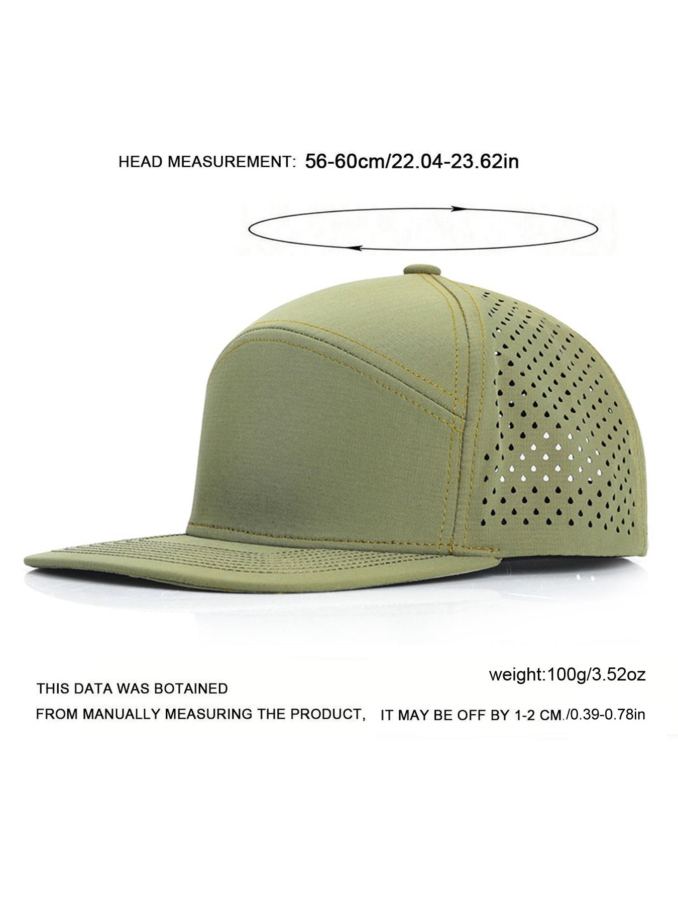 Performance Snapback Hats for Men Women,Flat Bill Cap,Flatbill Snapback Cap,Golf,Running,Workout,High Quality Hat,Adjustable Snapback Hat
