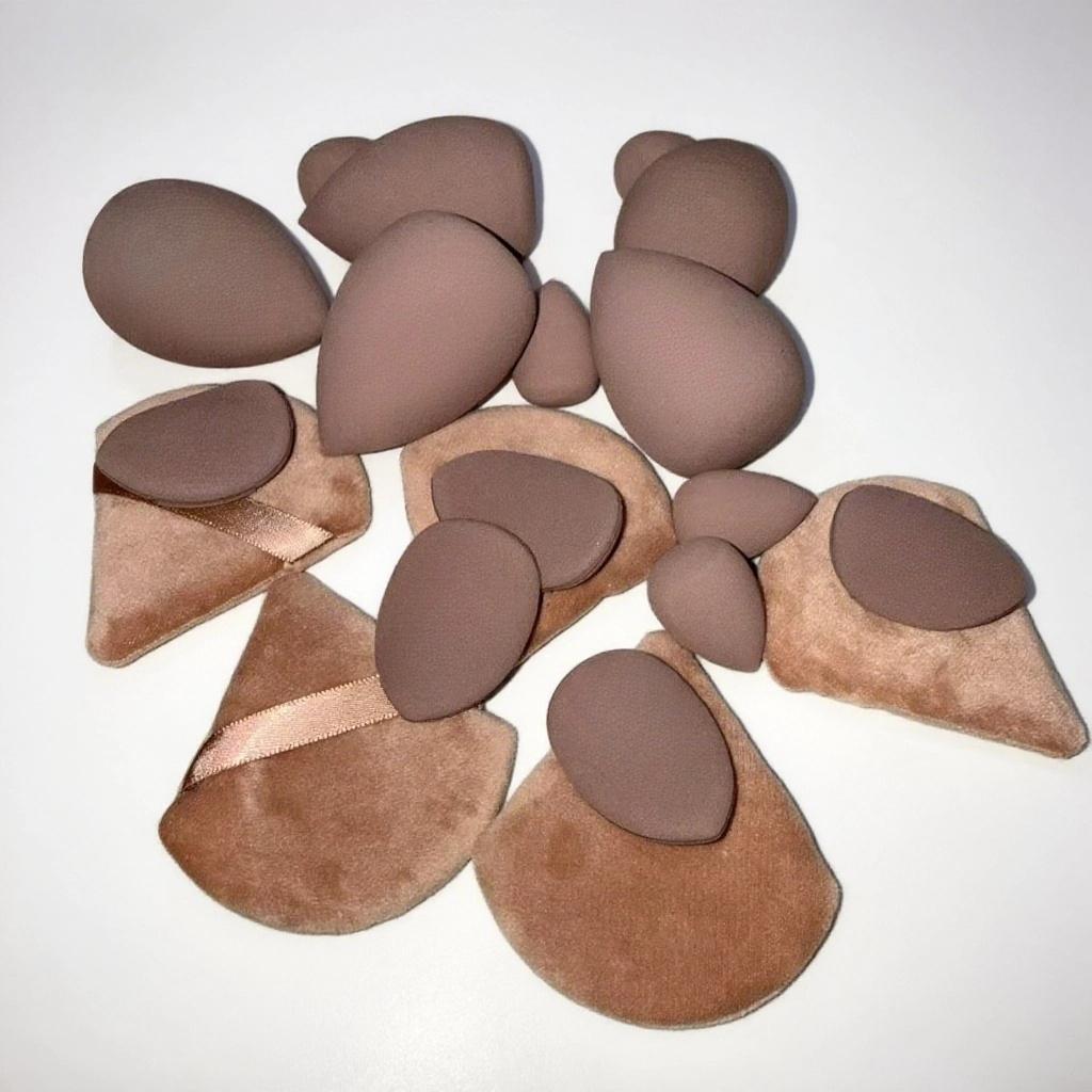 54PCS Professional Makeup Tool Set - Complete Cosmetic Brush, Sponge, Puff, Headband & Brush Cleaning Bowl Kit - Multi-Use Facial Makeup & Cleaning Accessories for Daily & Pro Use, All-in-One Makeup Essentials Set ,Gifts For Women