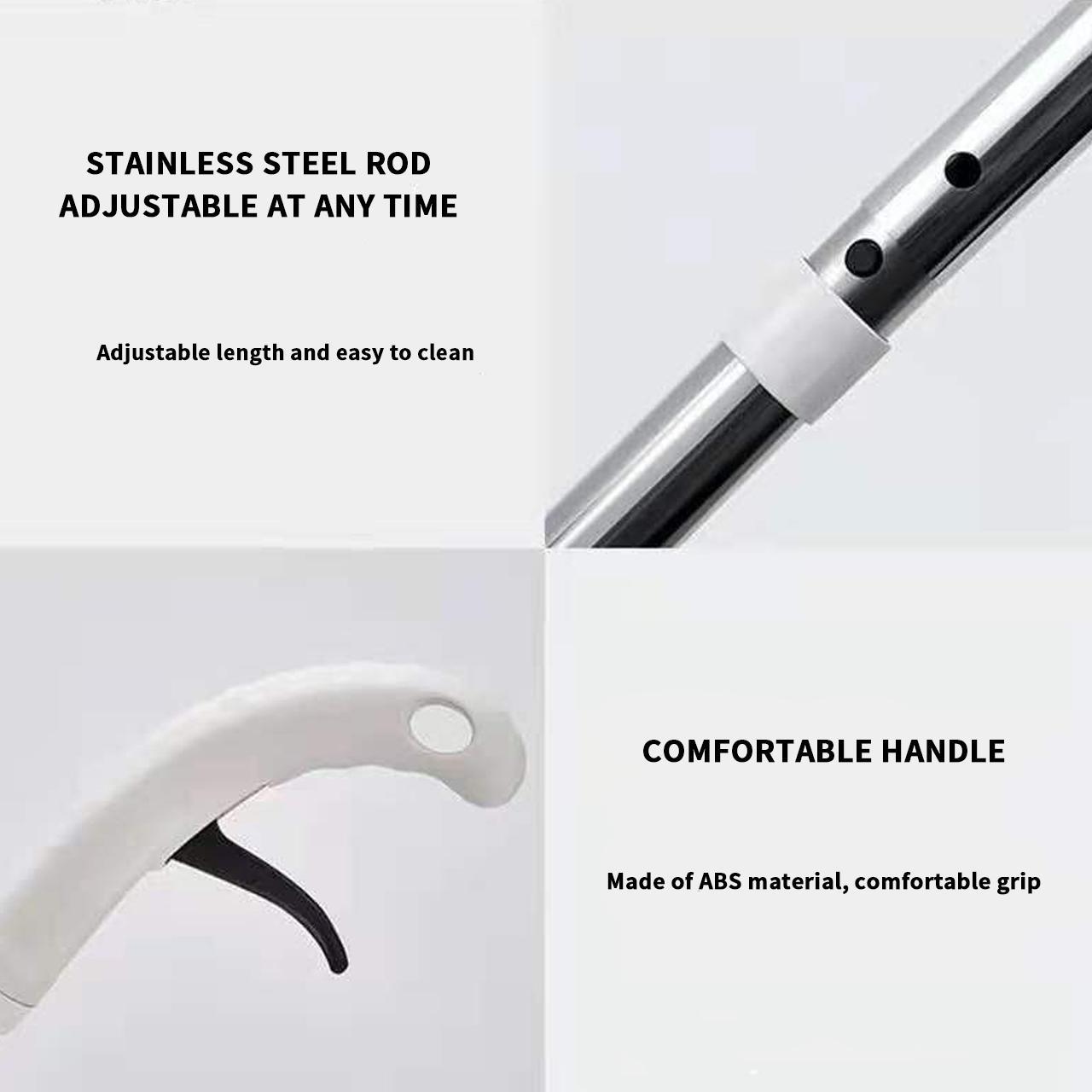 Multifunctional Microfiber Spray Mop with Reusable Pad, Wet Dry Cleaning for Hardwood, Decorative Panels, Tiles, Ceramic Floors, Microfiber Mop Pads