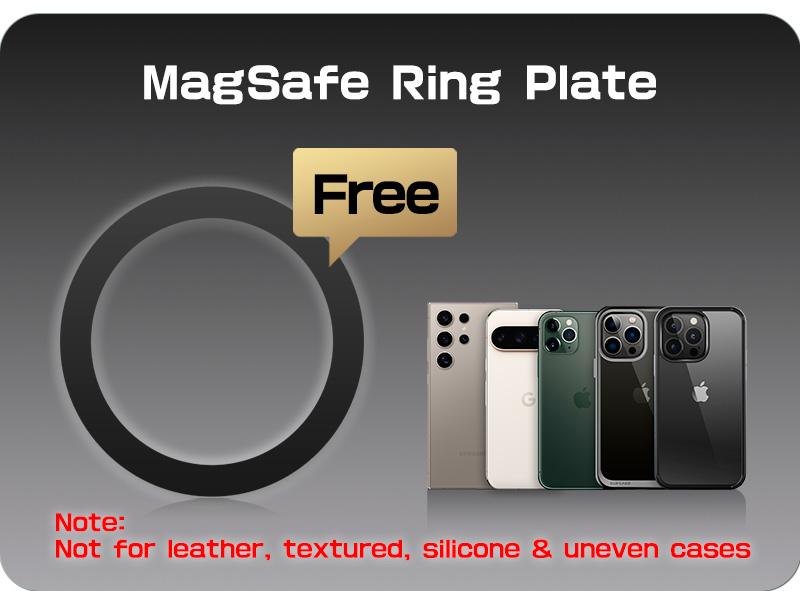 SUPCASE 3-in-1 Magnetic Wallet for iPhone 16/15/14/13/12 & Non-MagSafe Phones - 5 Card Holder, Adjustable Phone Stand, AirTag Slot & RFID Protection - Includes Magnetic Adapter for All Devices