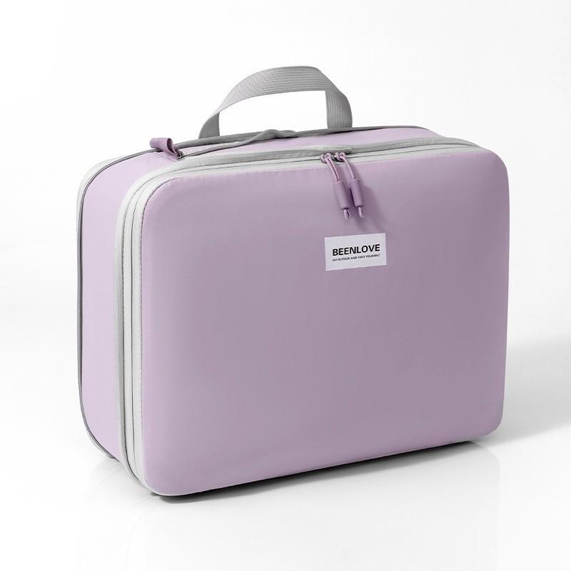 Compression Storage Bag for Travel, Portable Clothes Organizer, Large Capacity Nylon Carry Bag, Ideal for Business Trips and Vacations