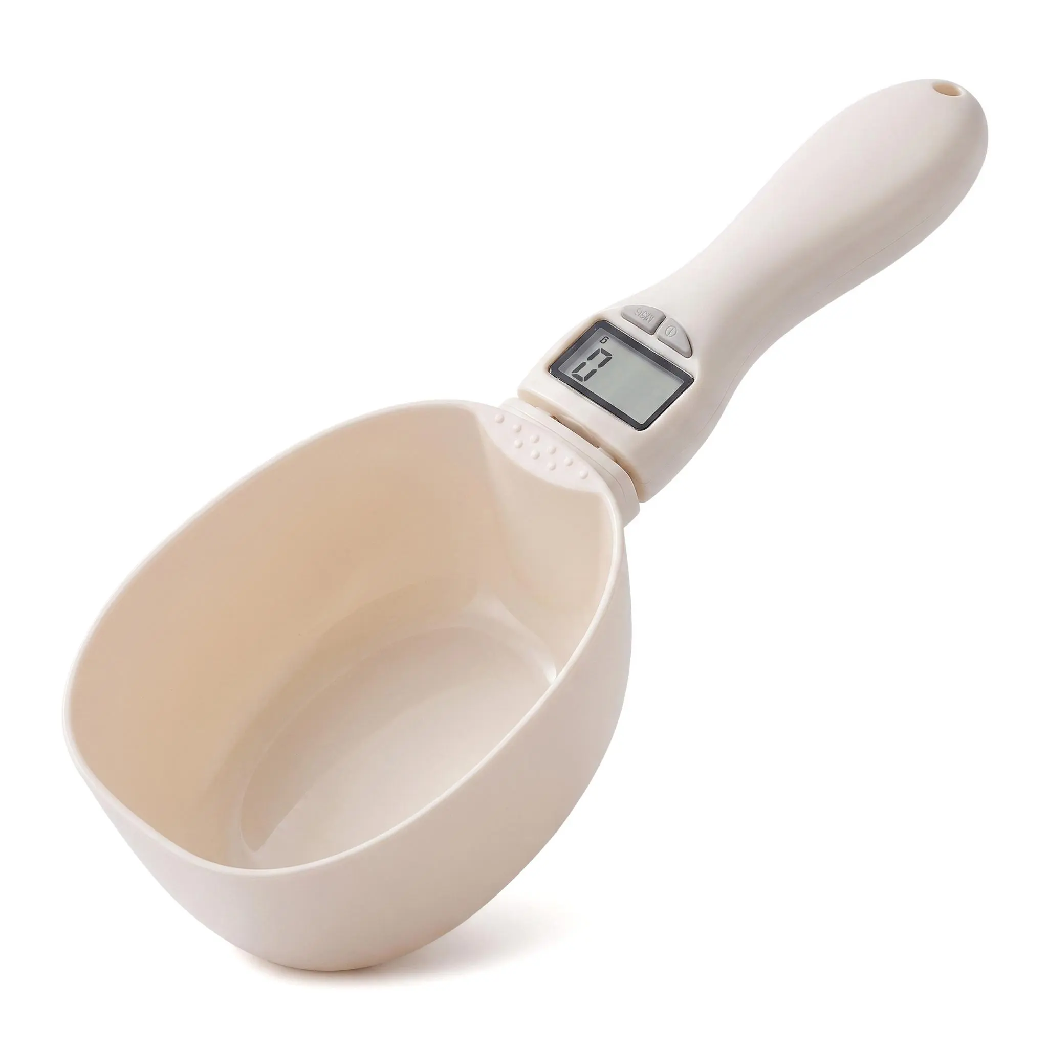 【homedecor】Digital Measuring Spoon Scale, Handheld Electronic Weighing Spoon with LCD Screen, Portable Food Weight Scoop for Cooking Baking
