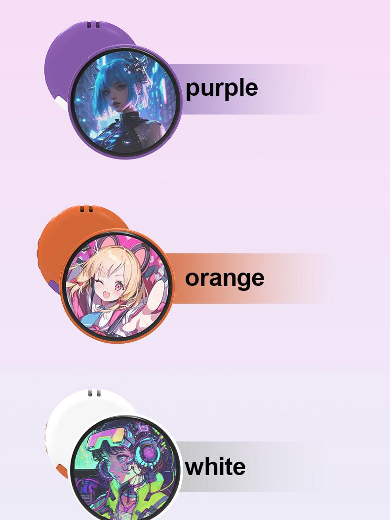 Electronic pendants, touchscreen Bluetooth electronic whistles, badge anime-themed accessories, celebrity DIY new smart whistles, anime-themed accessories, customizable video/photo display screens.