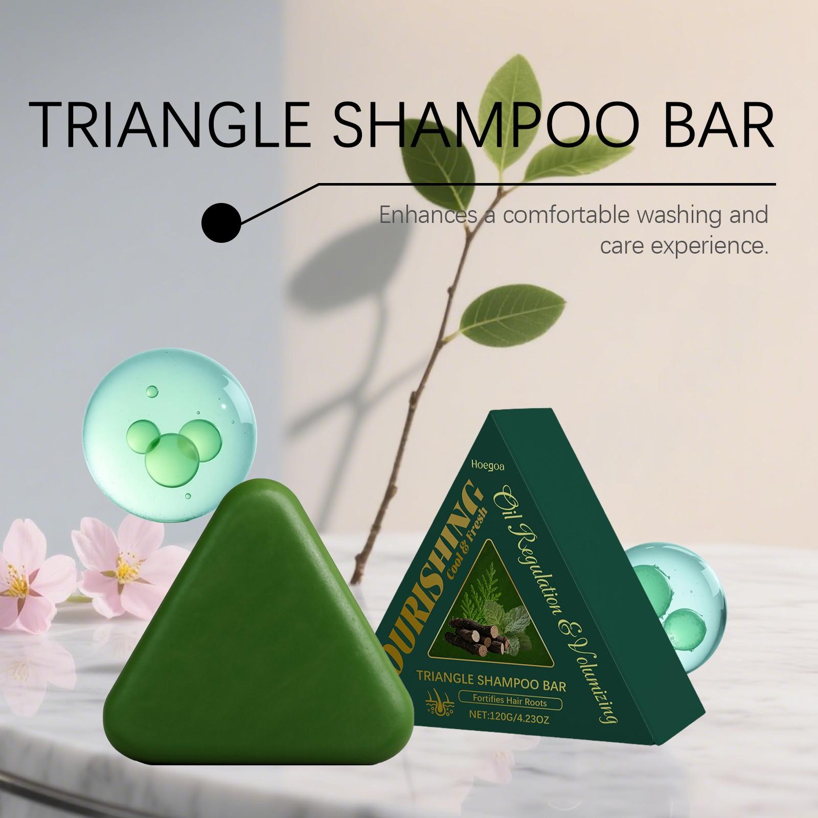 Herbal Nourishing Shampoo Bar, Gentle Hair Care, Cleanses and Softens, Glossy and Refreshing, Non-Greasy Soap for Healthy Hair
