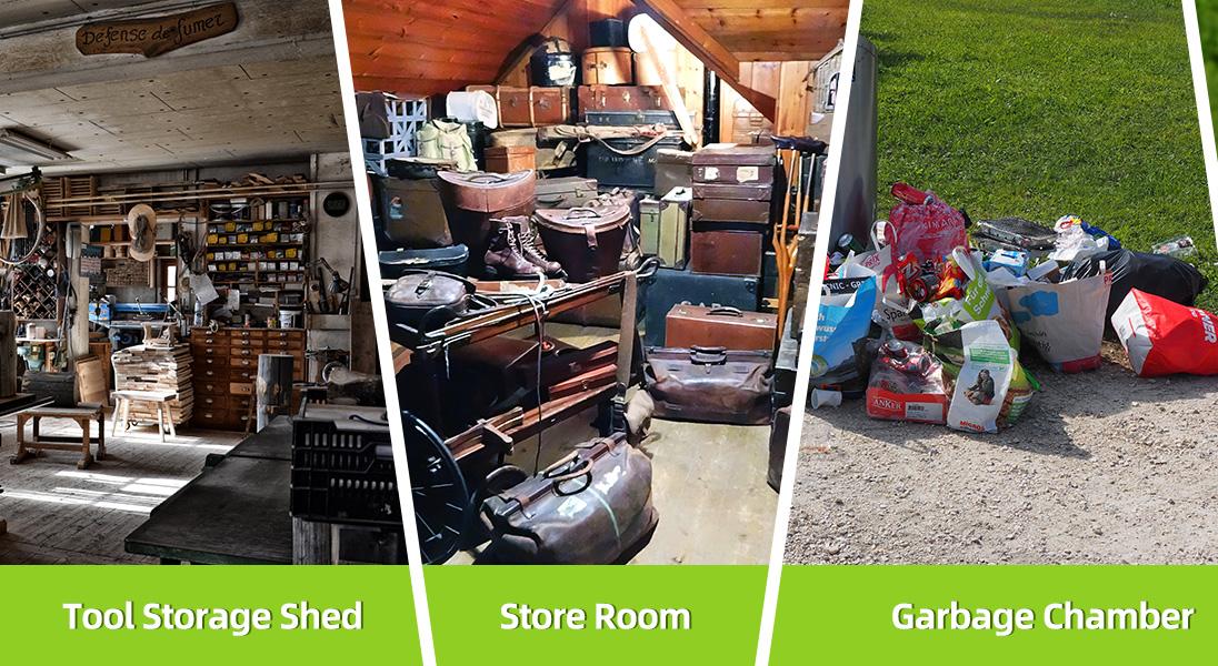 Outdoor Storage Shed, Metal Garden Shed - Tool Storage Sheds  Waterproof Outside Storage Building for Backyard, Patio(3’'*3'')