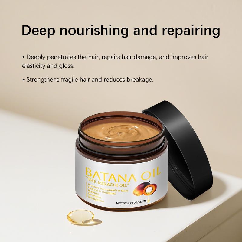 Batana Oil For Hair & Repair Natural Organic Formula Boost Thickness Nourish Dry Scalp Hair Care Shiny Eliminates Split Ends for Men & Women Batana Oil For Hair & Repair Natural Organic Formula Boost Thickness Nourish Dry Scalp Hair Care Shiny Eliminates Split Ends for Men & Women