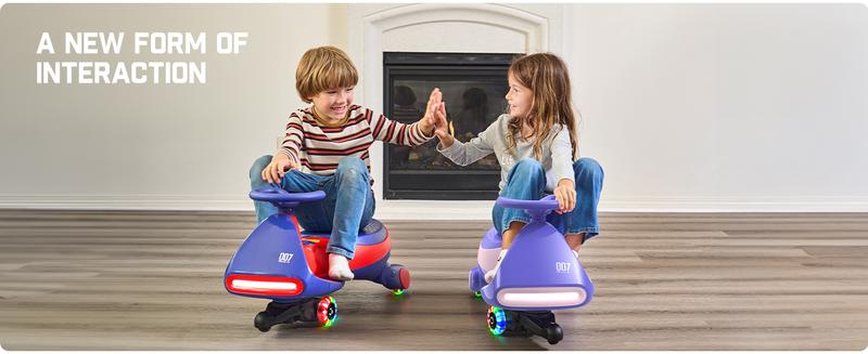 Fanttik Brand Day FanttikRide N7 Electric Wiggle Car with Pedal, Ride on Toy Fanttik Brand Day FanttikRide N7 Electric Wiggle Car with Pedal, Ride on Toy
