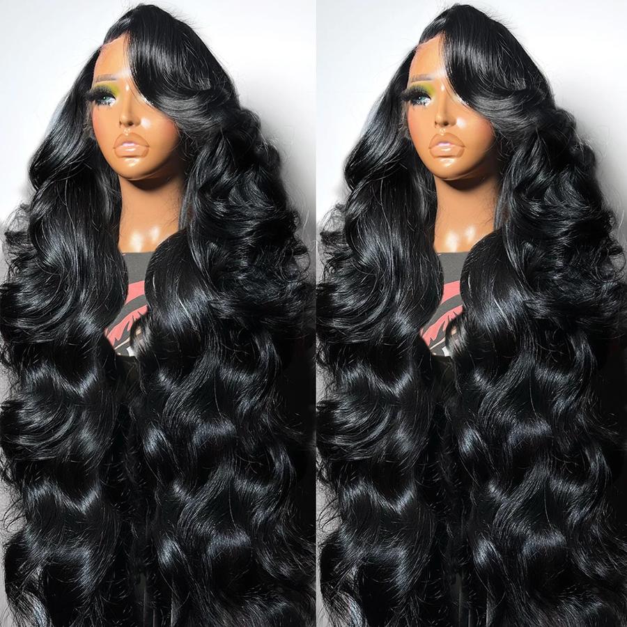 Bling Hair 13x4 Lace Front Wig Human Hair Body Wave Lace Frontal Wigs Human Hair For Women 180 Density