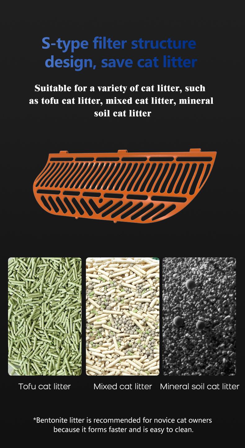 Smart Cat Litter Box with Automatic Self-Cleaning, 6L Large Capacity, APP Connection, Odor Control, and Anti-Splash Design for Ultimate Pet Care Convenience cat gifts Enclosed