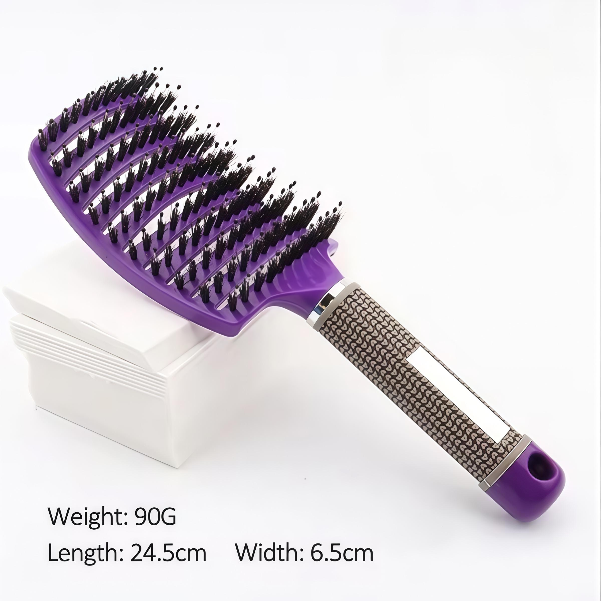 Professional Salon Hairdressing Comb, Scalp Massage, Wet Curly Detangle, Hair Brush for Barber Styling Tools, Single Item