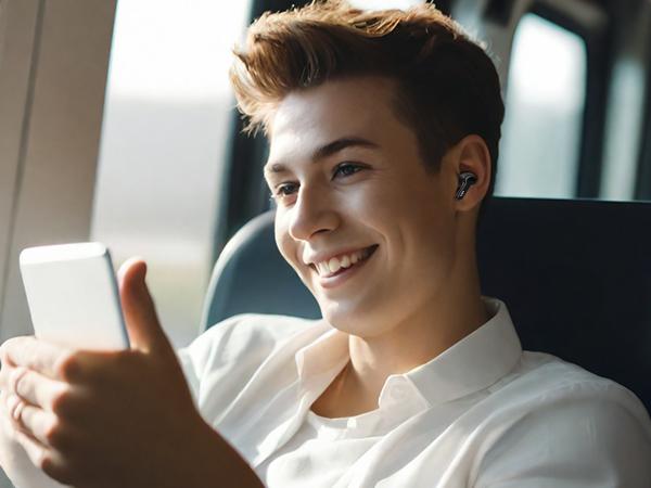 TOZO-NC3 Hybrid Active Noise Cancelling Wireless Earbuds, 6 Mics ENC Clear Call, 55H Long Playtime, 32 Preset EQs via APP, Bluetooth 5.3 Headset, IPX8 Waterproof, in-Ear Headphones with LED Display Audio Electronic