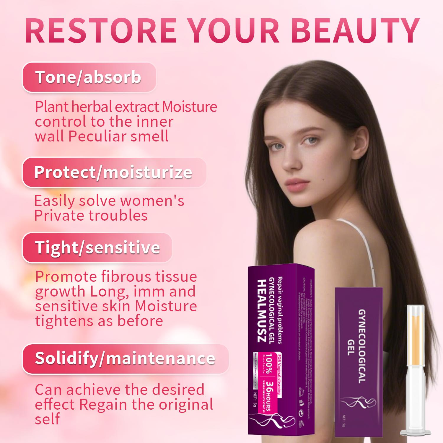 10/5 PCS Women's Intimate Care Gel for Odor, Vaginitis Relief & Prevention