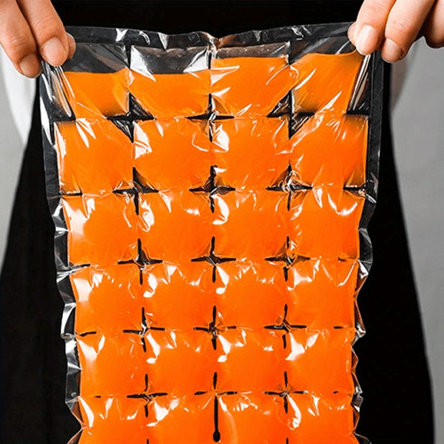 10pcs / 50pcs Disposable Ice Cube Bags, Ice Mold Trays, Ice Trays, Self-Sealing Freezer Bags, Outdoor Kitchen Utensils