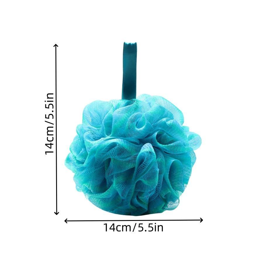 Soft Mesh Foaming Sponge Shower Exfoliating Body Scrubber, Bath Bubble Ball, Body Skin Cleaner, Cleaning Tool, Bathroom Accessories