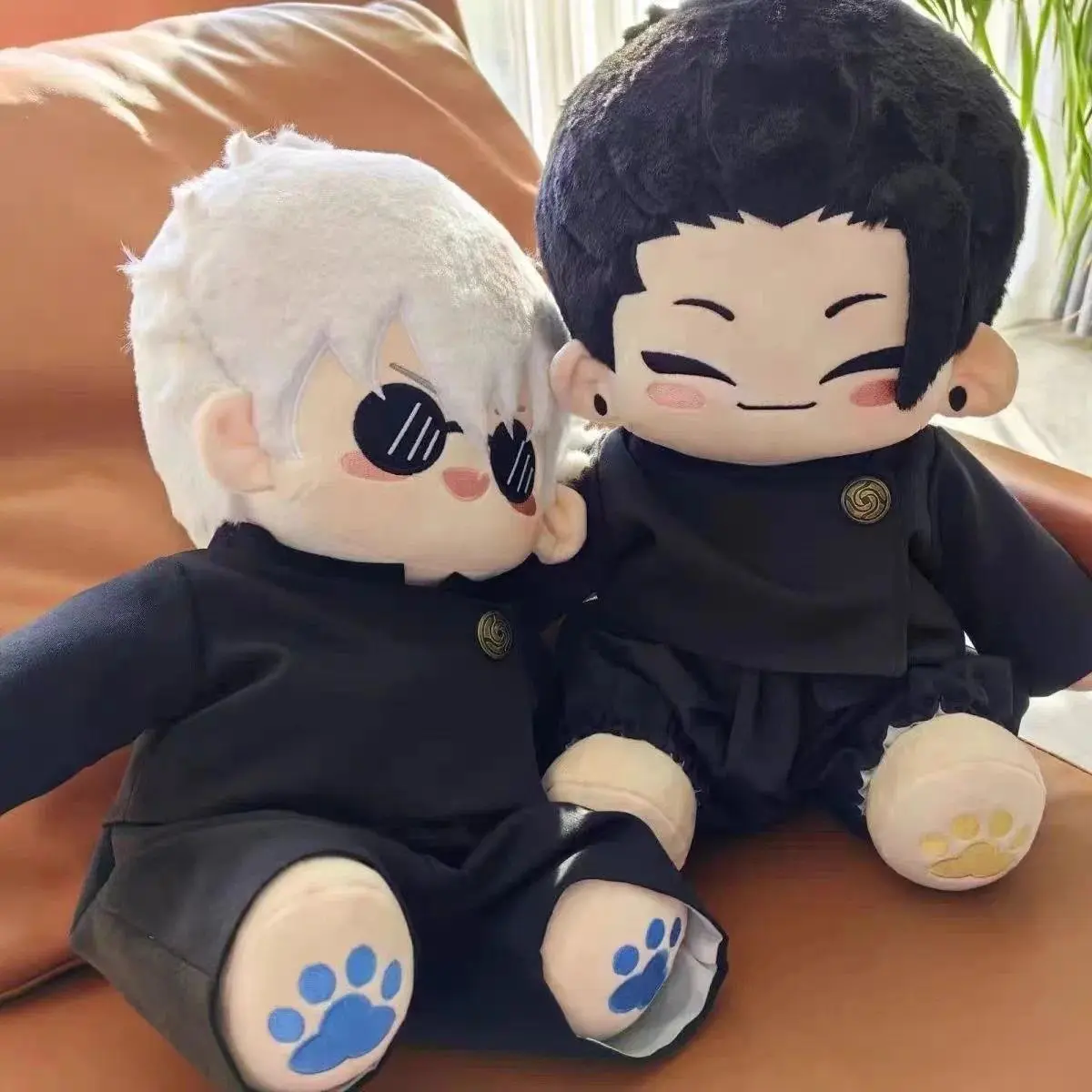 2026 New hot item 40cm Plush Doll Toy Satoru Gojo Geto Suguru Cosplay Anime Jujutsu Kaisen Cute Soft Stuffed Pillow Birthday Gift