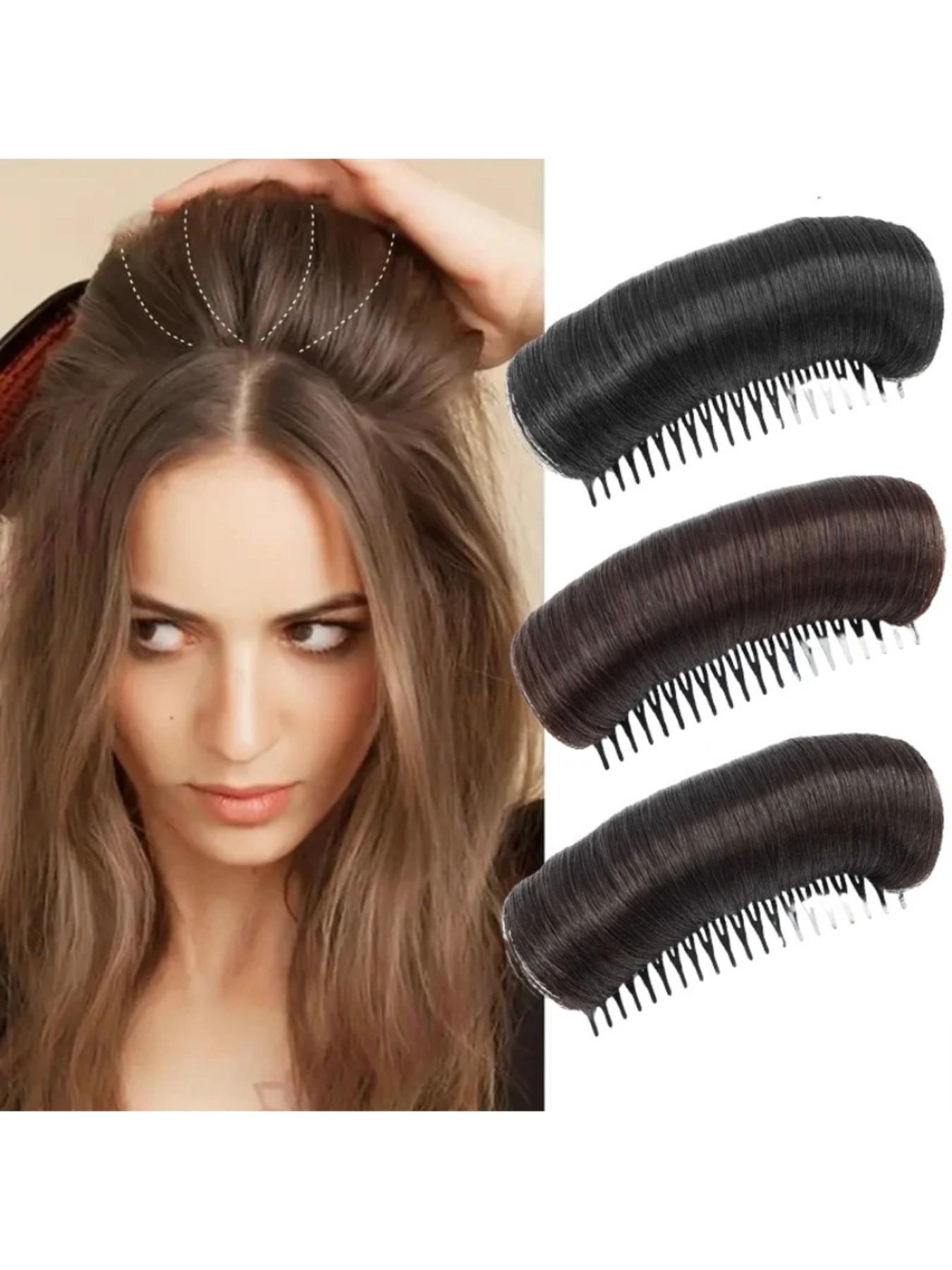Wig Pad for Secure Hairline, Fiber Insert Comb, Invisible Volumizing Wig Pad, Women's Height-Boosting Styling Tool, Perfect Gift for Holidays