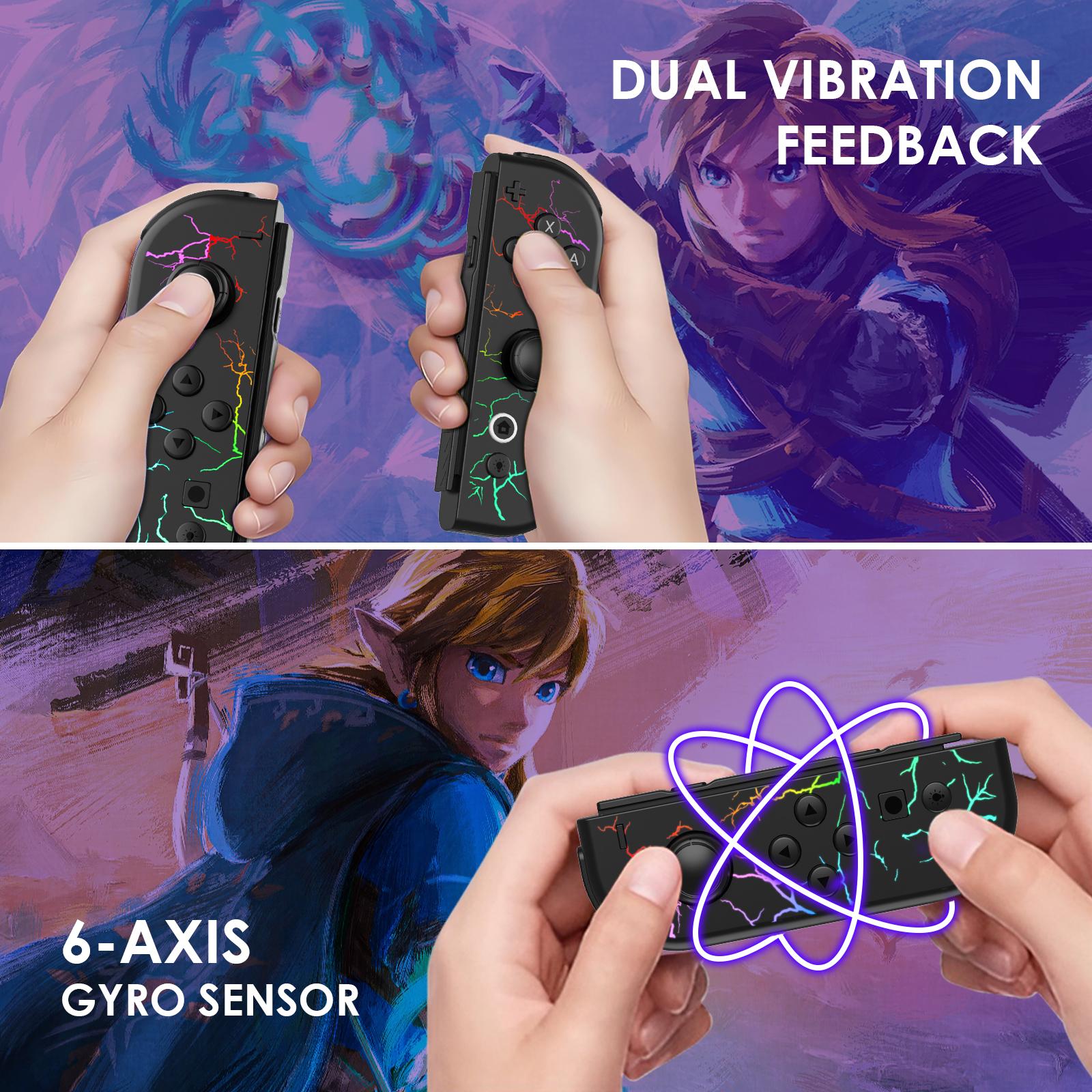Game Controller (L/R) Switch Controller- Wireless Game Controller LIGTHING Gaming Items Smartphone Joystick Console controller Lighting controller