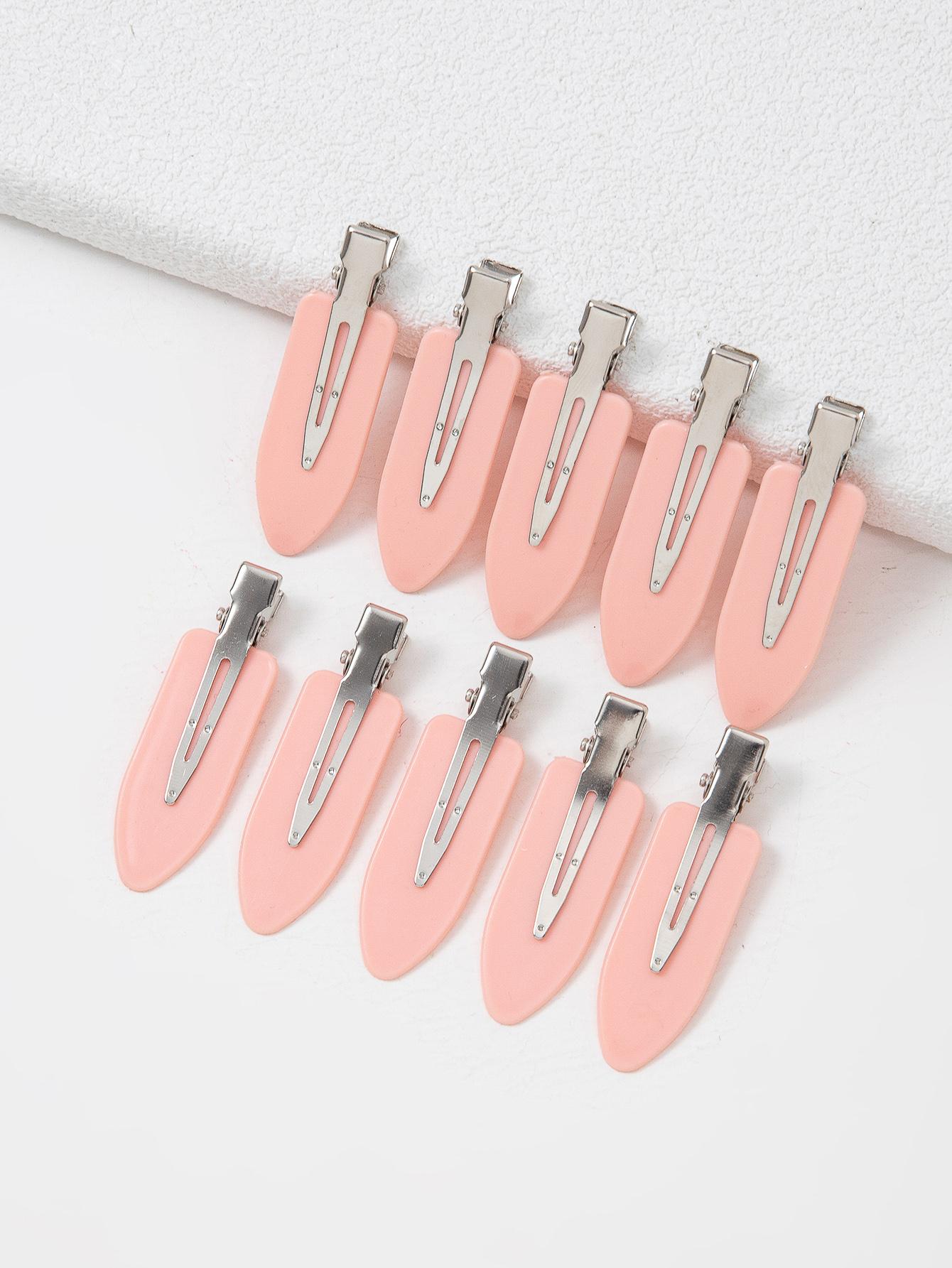 10pcs Women's Invisible Hair Clips, Transparent Clips for Daily Use, No-Trace Hair Accessories, Perfect for Everyday Styling, Durable & Secure Hold