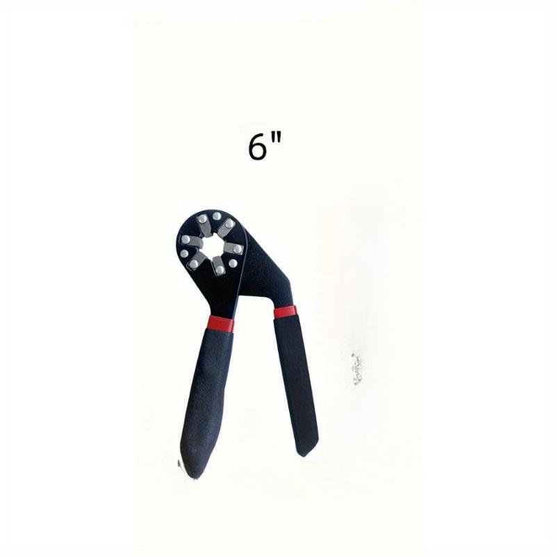 6"/ 8" External Hex Wrench, Torque Adjustable Wrench, Opening Repair Removal Tool, Magic Wrench, Heavy Duty Wrench, Household Repair Tools For Electrician, Mechanic, Motorcycle, Bicycle