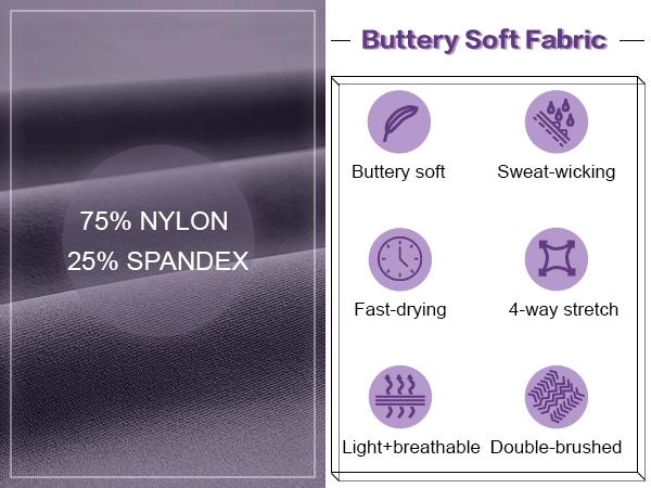 VILIGO 3-Pack 8" Biker Shorts for Women – High-Waisted Yoga Shorts with Tummy Control, Hidden Pocket, Stretchy & Soft, 75% Nylon, 25% Spandex, Perfect for Workout & Casual Wear