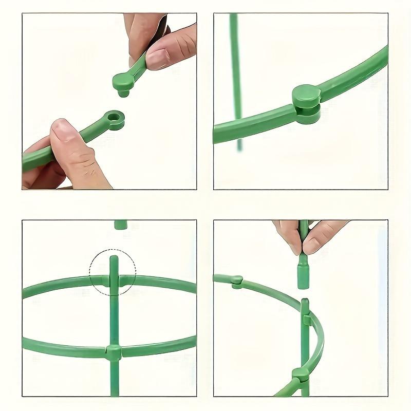 DIY Assembly Multi layer Home Vine Climbing Frame - Multi functional and Strong Supporting Plant Vine Climbing Support Rod, Climbing Vegetable Plant