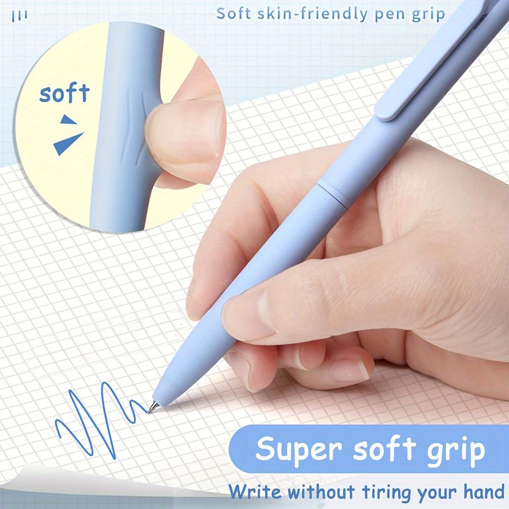 6/12/24pcs Morandi-coloured ballpoint pens with 0.5mm fine tips, Pen Set, ideal for note-taking and writing. Perfect office and study supplies, birthday presents, Christmas, Halloween, New Year gifts, and presents for friends! Easter gifts.