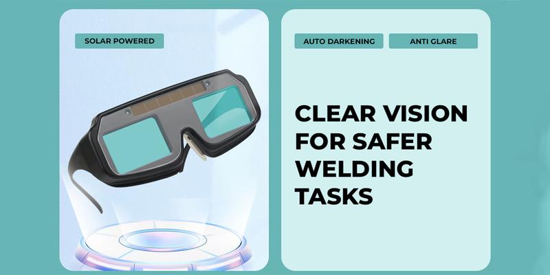 Welding Glasses Auto Darkening Safety Goggles Solar True Color Welder Glasses Eyes Protective PC Lens Welder Mask Welding Helmet for TIG MIG ARC Weld Plasma Cut Grinding Welding Glasses Auto Darkening Safety Goggles Solar True Color Welder Glasses Eyes Protective PC Lens Welder Mask Welding Helmet for TIG MIG ARC Weld Plasma Cut Grinding