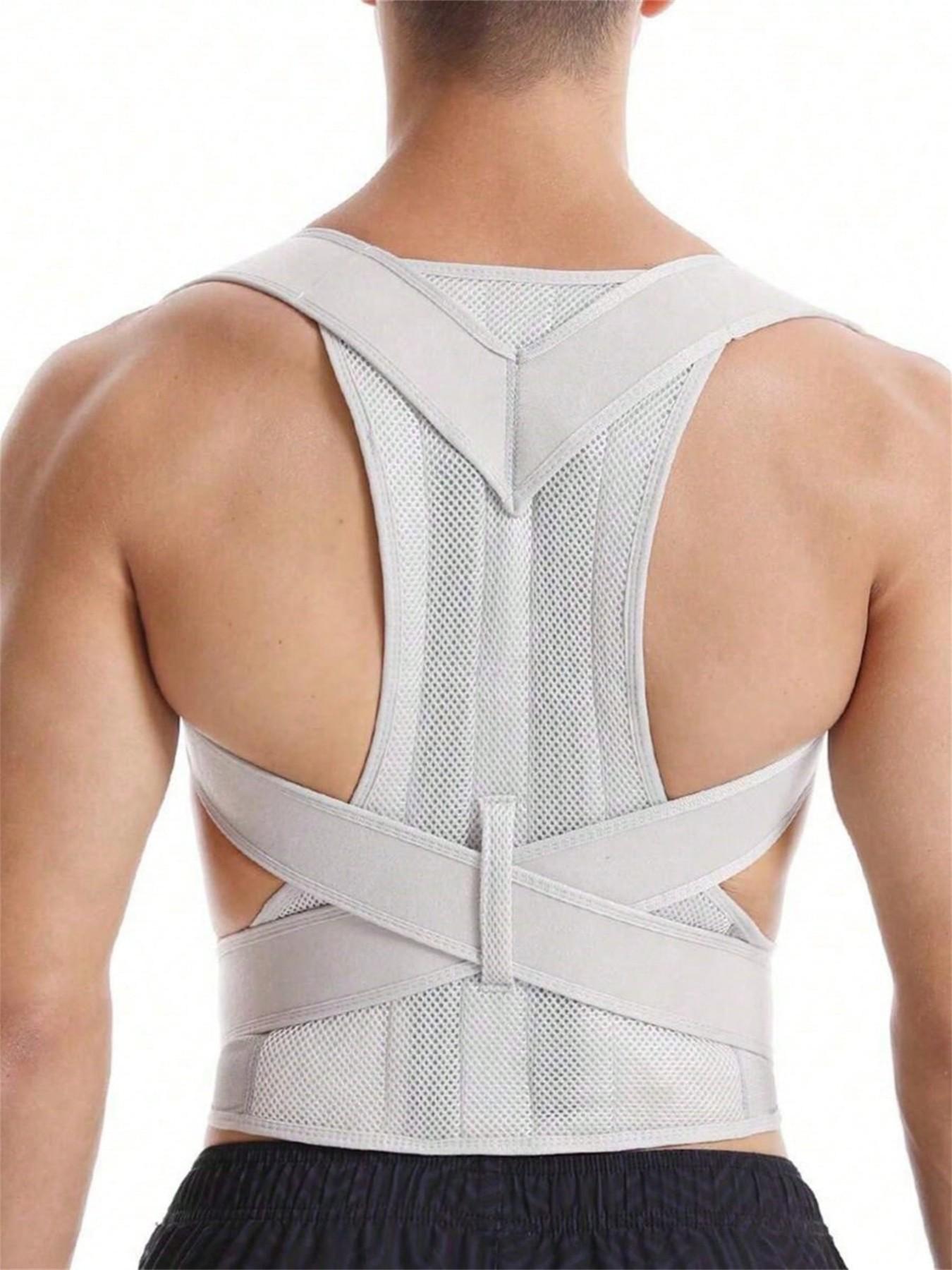 1 Count Upgraded Posture Corrector Back Brace for Men and Women,New Version Lumbar for Posture Improving,Full Back Support for Shoulder,Waist ,Adjustable Back Girdle,Waist Cincher,Suitable for Improve Back Posture And Provide Lumbar Support