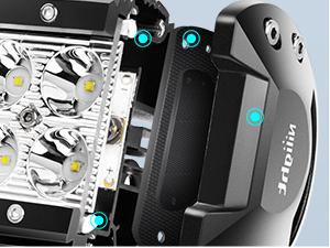 Nilight 2PCS 4 Inch 18W Spot led Pods Universal Adjustable Pillar Hood Led Work Light Mount Bracket with Off Road Wiring Harness-2 Leads road light dealsforyoudays Nilight 2PCS 4 Inch 18W Spot led Pods Universal Adjustable Pillar Hood Led Work Light Mount Bracket with Off Road Wiring Harness-2 Leads road light dealsforyoudays