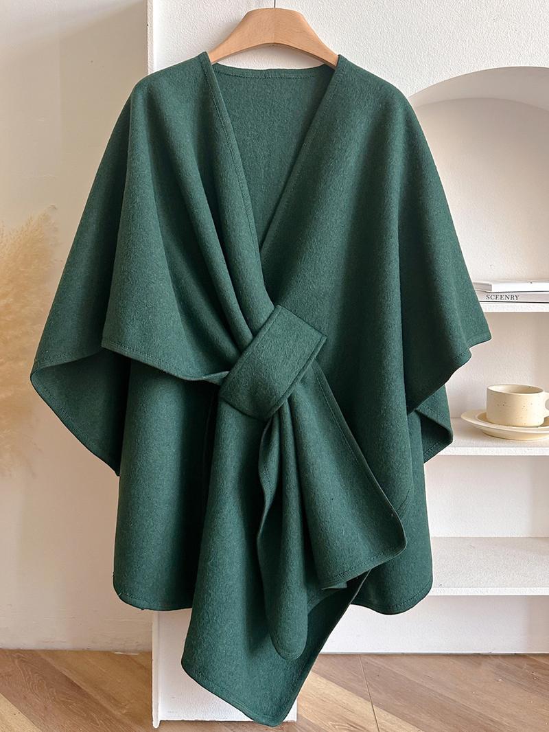 Women's Fall Winter Fashion Solid Color Shawl, Trendy Solid Shawl, Warm Comfortable Scarf, Casual Multifunctional Wrap for Autumn/winter Decor