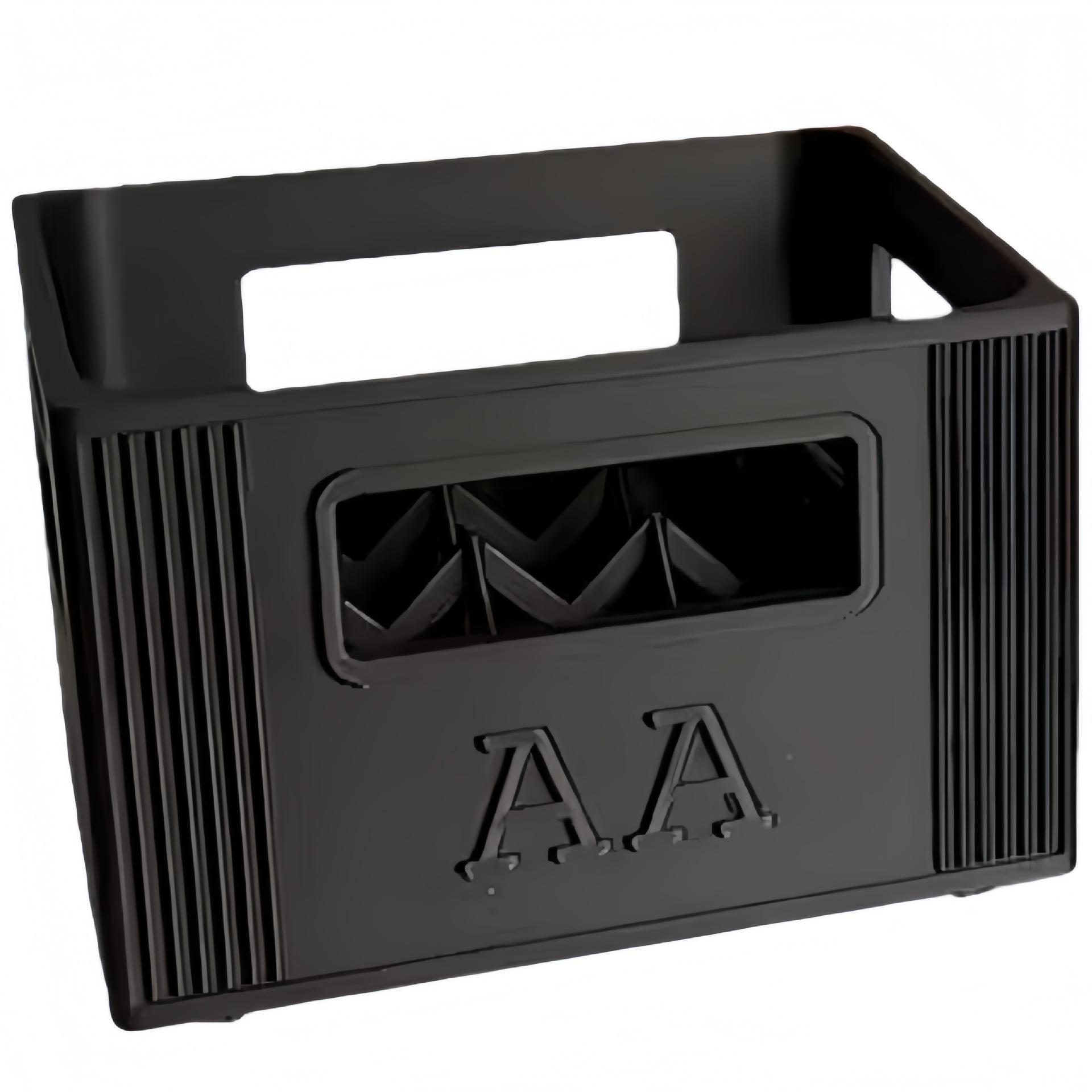 Stackable Battery Storage Box for Aa and Aaa Batteries, Efficient Organizer for Size D and C Batteries, Space-Saving Solution