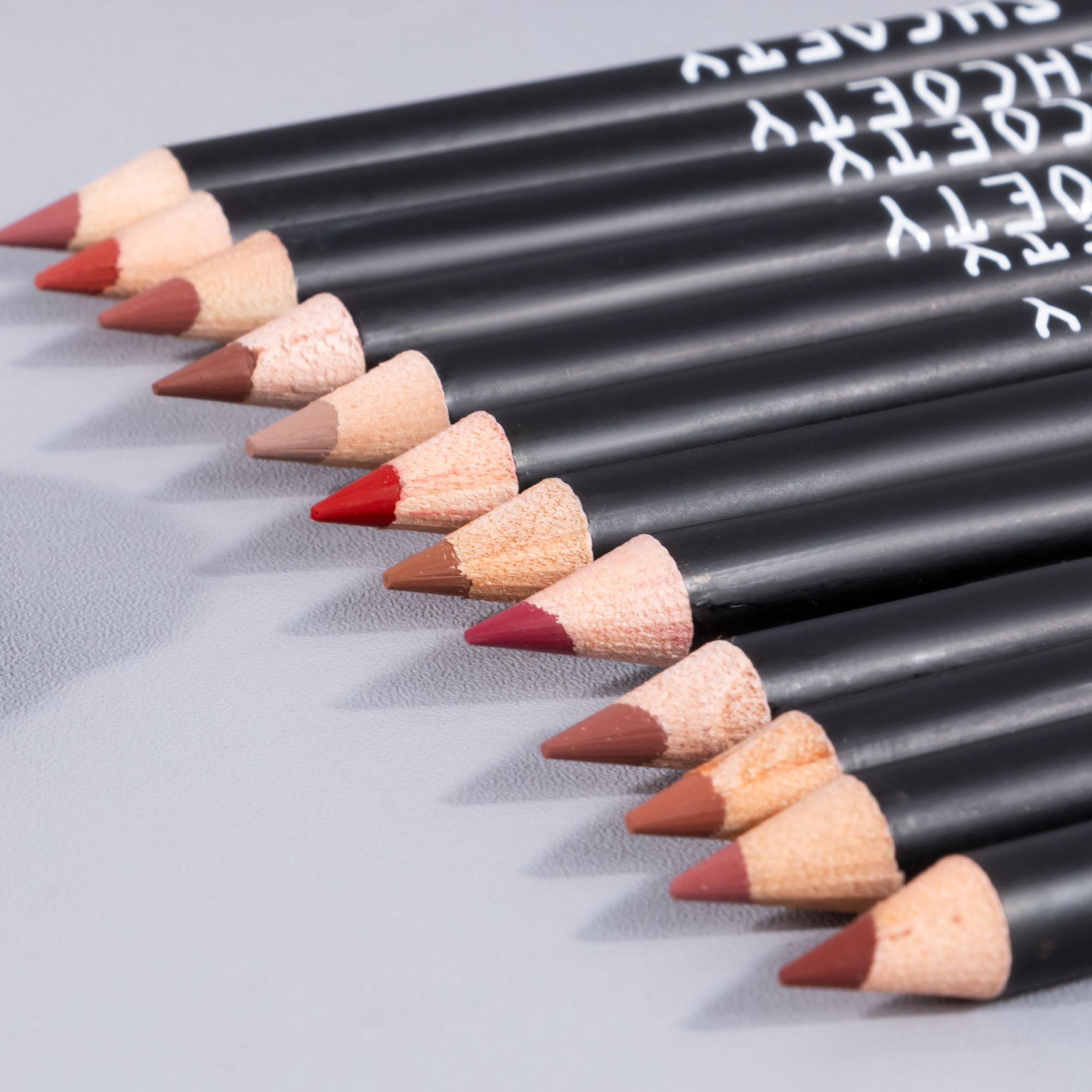 Long Lasting Lip Liner Set, 12pcs/set Matte Waterproof Lip Liner Pencil, Easy Coloring Lip Liner Pen, Suitable for All Occasions Lip Makeup, Cosmetic Long Lasting Lip Liner Set, 12pcs/set Matte Waterproof Lip Liner Pencil, Easy Coloring Lip Liner Pen, Suitable for All Occasions Lip Makeup, Cosmetic
