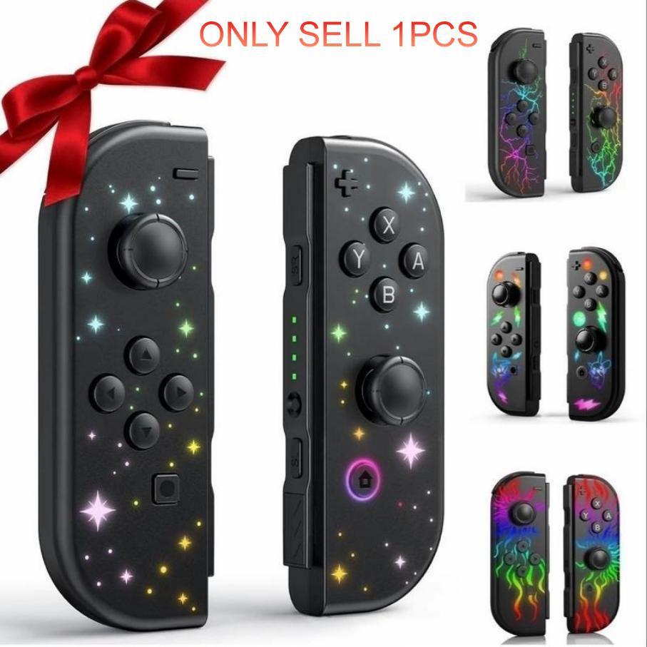 Wireless Game Controller Left Right Dual Vibration Action Control Screenshot Wake Up Function Compatible with Switch & Switch 2 Bluetooth-compatible Connection