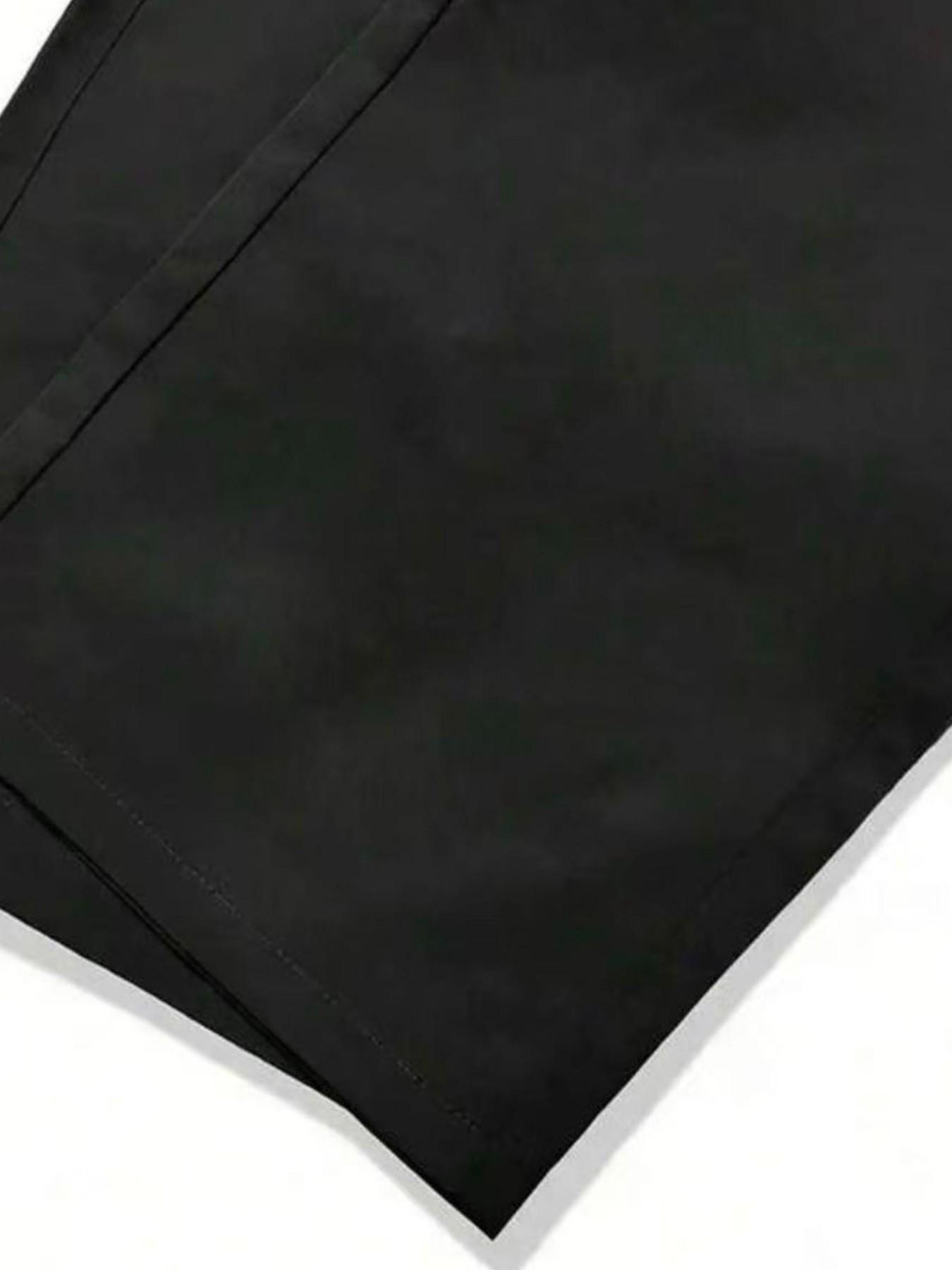 Men's Casual Summer Lightweight Athletic Fitted Cut Work Pants, Fashion Multi-Pocket Outdoor Sports Long Pants, Comfortable and Stylish Casual Trousers Men's Clothing