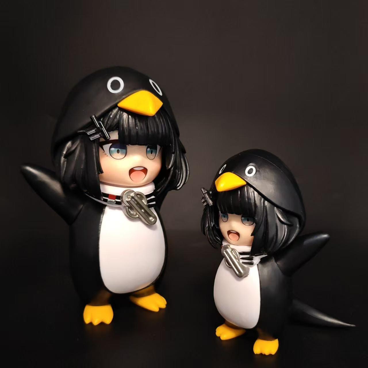 New Arrival Gugu Gaga Penguin Girl Administrator Cute Anime Model Figure Collectible Handmade Ornament
