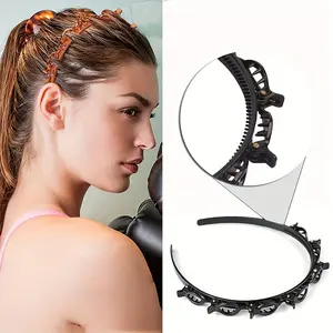 4Pcs/6Pcs/8Pcs Multifunctional Headbands with Cute Hair Clips, minimalist hair accessories for women. Lightweight and versatile for daily styling, ideal for casual looks, dates, festivals and thoughtful Mother's Day gifts.