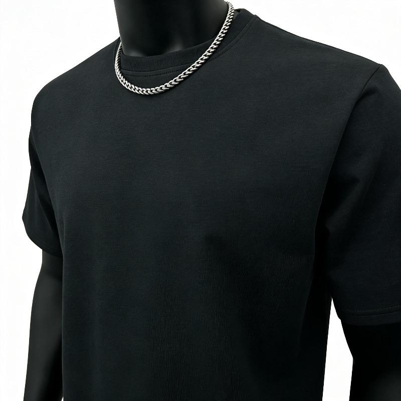 2-Piece Cotton Men's Minimalist Snake Head Symbol Graphic Outfit, Short-Sleeve T-Shirt & Athletic Shorts Set, Lightweight Breathable Casual Activewear, Ideal for Summer Streetwear, Gym & Daily Wear, Gift for Boyfriend